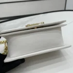 Chanel Boy Chanel Small White Grained Calfskin Leather Women's Handbag - Image 6