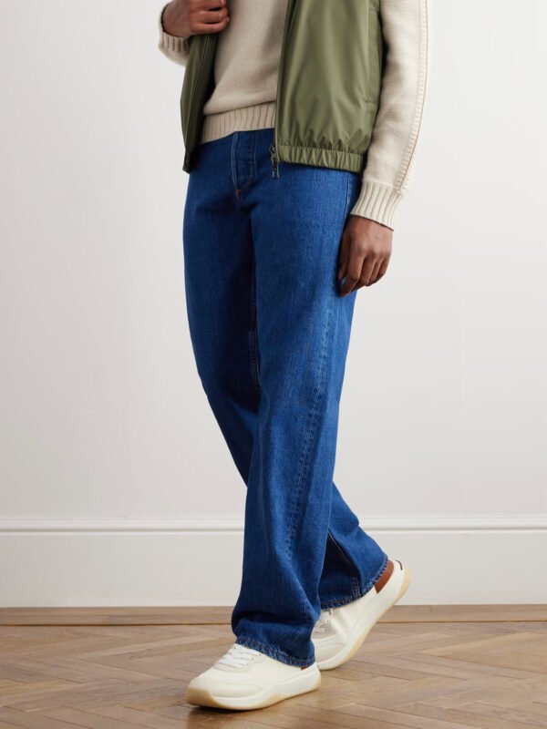 410 LP Walk Leather-Trimmed Wish® Wool Sneakers - Image 3
