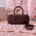 MIUMIU Large Arcadie Leather Bag(HIGH-END GRADE) - Image 6