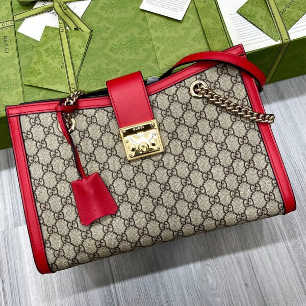 Padlock medium GG shoulder bag - Image 3