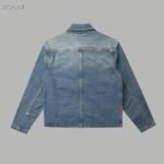 Embossed Denim Jacket - Image 3