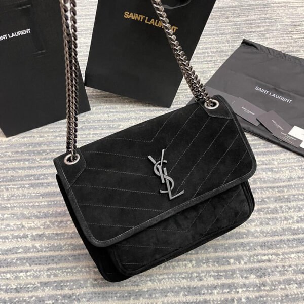 SAINT LAURENT NIKI MEDIUM IN SUEDE - Image 4