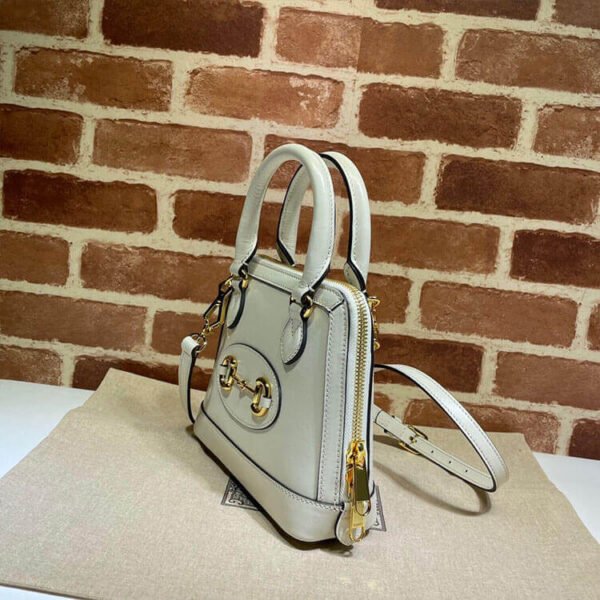 Gucci Horsebit 1955 Mini Top Handle Bag - Image 4