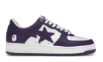 ⁦حذاء BAPE أبيض بنفسجي (2022)⁩ - الصورة ⁦3⁩