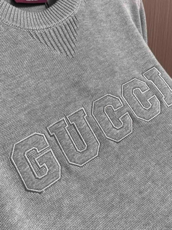 Jacquard Wool Knit Sweater – Fall/Winter Collection - Image 6