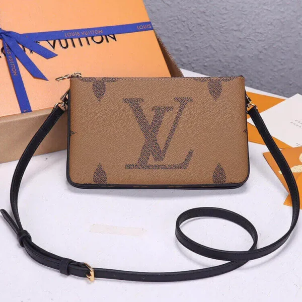 LV Double Zip Pochette - Image 3
