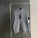 Thickened Zipper Knit Cardigan - Image 8