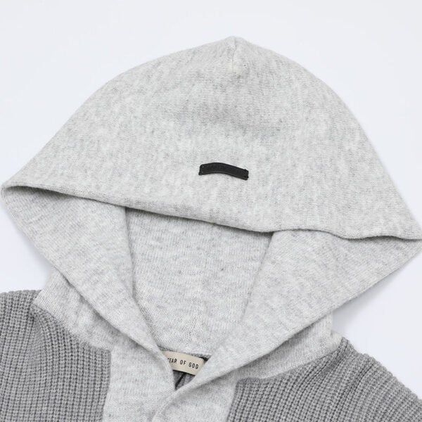 FO G Knitted Sweater Hoodie - Image 5