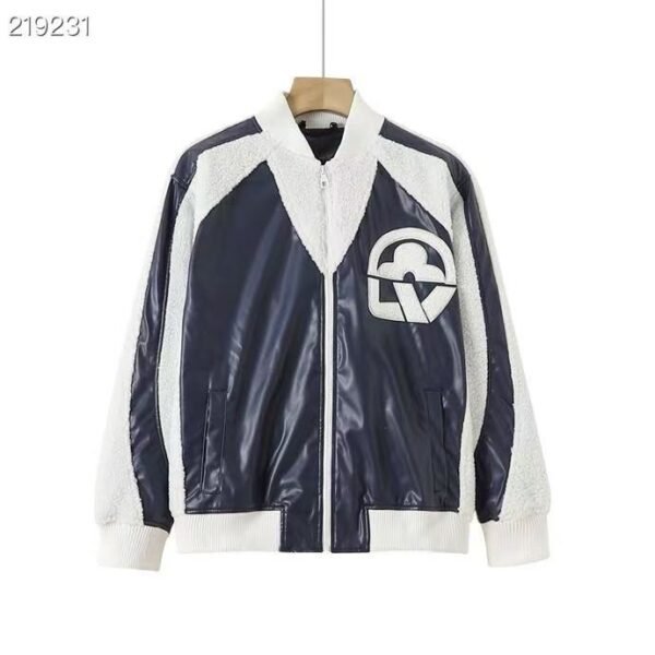 Premium Wool & Leather Jacket - Image 2