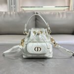 Dior Caro Nano Bucket Bag(HIGH-END GRADE) - Image 3