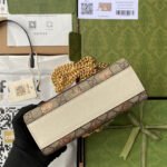 Padlock small berry shoulder bag - Image 7