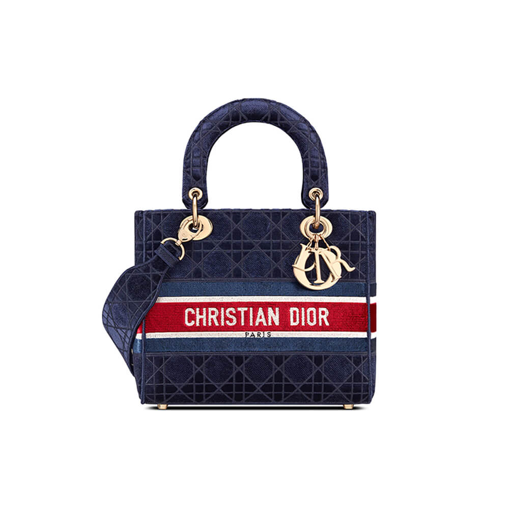 2e4d91a51129c2d81030489b41711fdf.jpeg DIOR MEDIUM LADY D-LITE BAG - Image 1