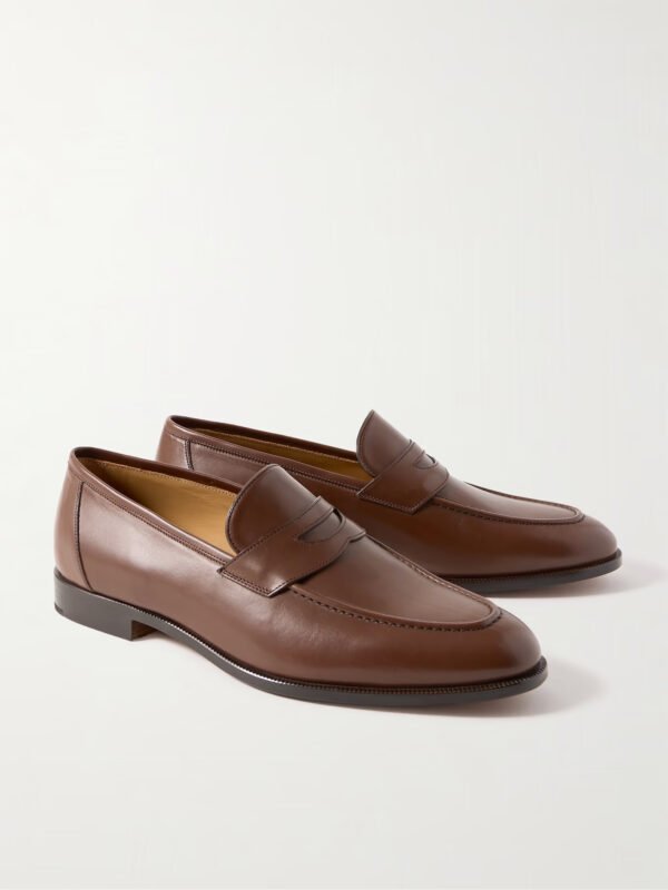 Sergio Walk Leather Penny Loafers - Image 4