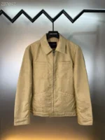 Winter New Thin Cotton Full Print Collared Jacket