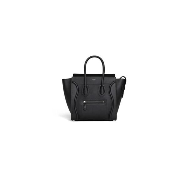 CELINE MICRO LUGGAGE HANDBAG IN CALFSKIN - Image 2