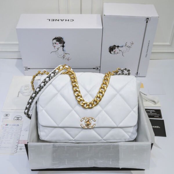 CHANEL 19 MAXI HANDBAG - Image 3