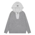 FO G Knitted Sweater Hoodie