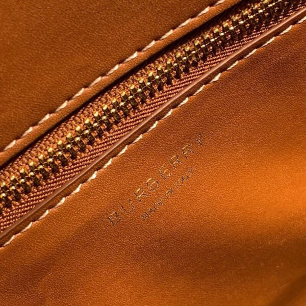 Pocket Medium leather-trimmed canvas tote - Image 7