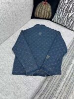 Denim Utility Waist Jacket - Image 3