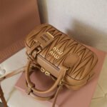 MIUMIU Medium Arcadie matelasse nappa Bag(HIGH-END GRADE) - Image 7