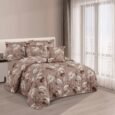 Rustic Autumn Foliage Quilted Lightweight Bedspread Comforter Set