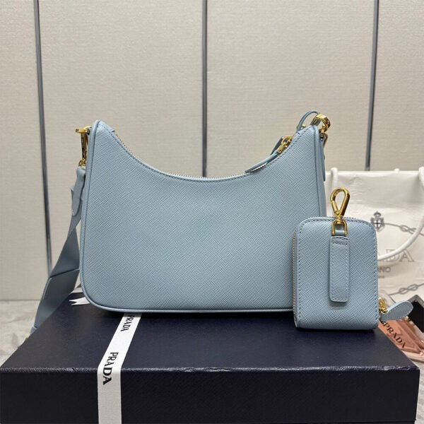 Prada Re-Edition 2005 Saffiano leather bag(HIGH-END GRADE) - Image 5