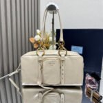 Prada Dangle medium leather top-handle bag(HIGH-END GRADE) - Image 6