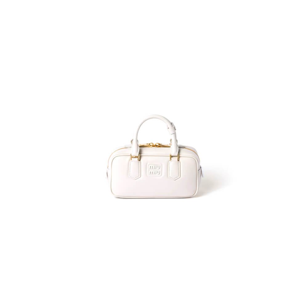 37517e59404001ede8f4d7ac80687095.jpeg MIUMIU Medium Arcadie Leather Bag(HIGH-END GRADE) - Image 1