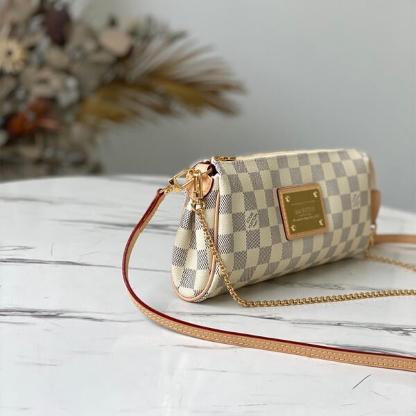 LV Eva Clutch Shoulder Bag 2 Way Bag - Image 4