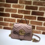 Gucci GG Marmont Mini Top Handle Bag - Image 6