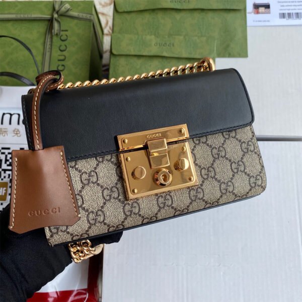 Padlock small GG shoulder bag - Image 3