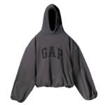 YZY GAP Hoodies Charcoal gray - Image 2