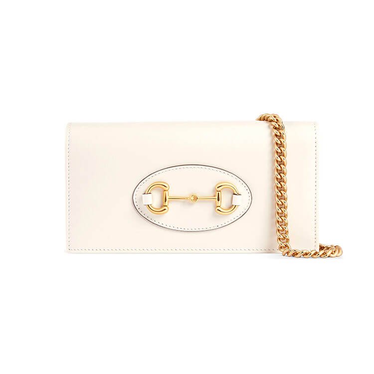 38e8ede48dc5f5bb4ba54a52013eb589.jpeg Gucci Horsebit 1955 Wallet With Chain - Image 1