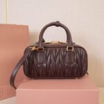 MIUMIU Medium Arcadie matelasse nappa Bag(HIGH-END GRADE) - Image 8