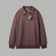 Men’s & Women’s Luxury Sweatshirt with Triangular Patch Design