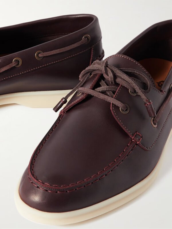 Leather Boat Shoes - Image 6