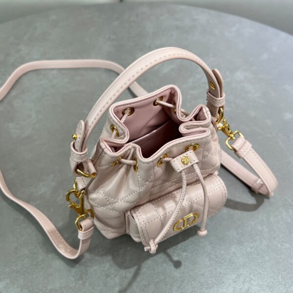 Dior Caro Nano Bucket Bag(HIGH-END GRADE) - Image 6