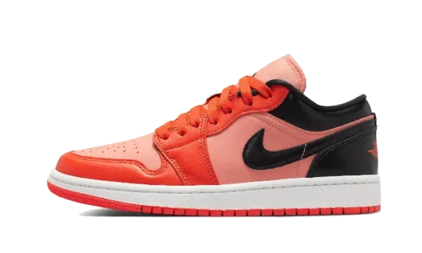 ⁦حذاء Air Jordan برتقالي أسود⁩ - الصورة ⁦2⁩