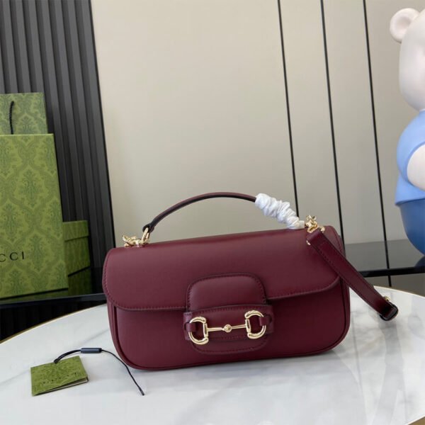 Gucci Horsebit 1955 Soft small top handle bag - Image 3