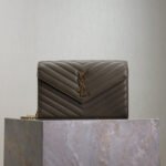 YSL cassandre chain wallet in lambskin - Image 3