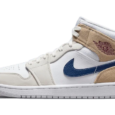 Tan Suede Navy