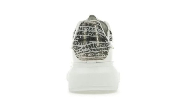 Oversized bianco argento coccodrillo - Image 4