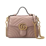Gucci GG Marmont Mini Top Handle Bag - Image 3