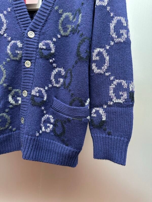 Gradient Wool Knit Cardigan – Early Fall 2025 Collection - Image 7