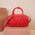 MIUMIU Medium Arcadie matelasse nappa Bag(HIGH-END GRADE) - Image 5