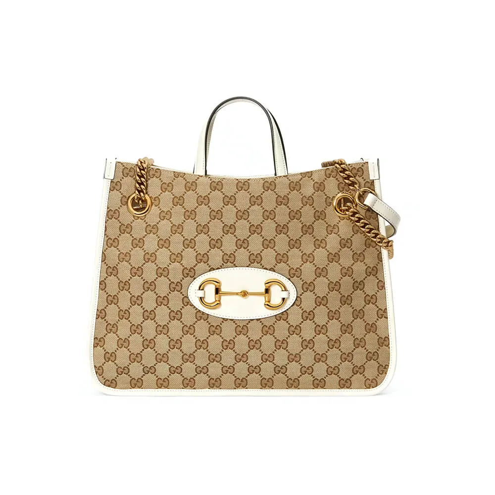 42cd324dd7407629570b24d0e2523f96.webp Gucci Horsebit 1955 medium tote bag - Image 1