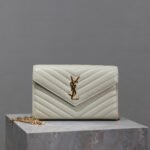 YSL cassandre chain wallet in lambskin - Image 3