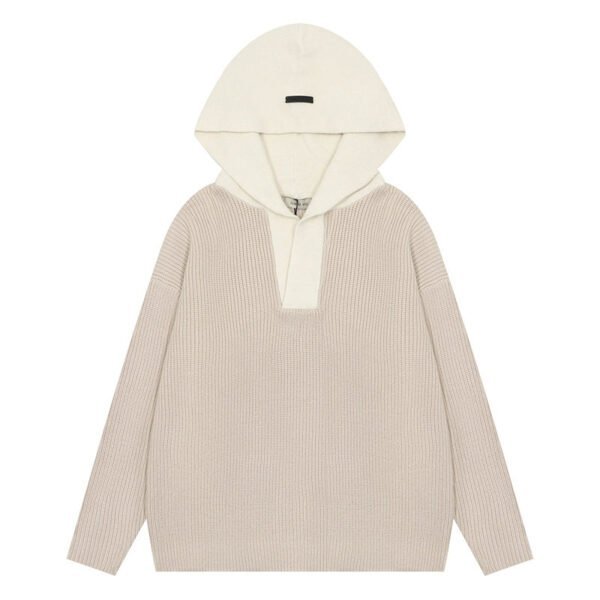 FO G Knitted Sweater Hoodie - Image 3