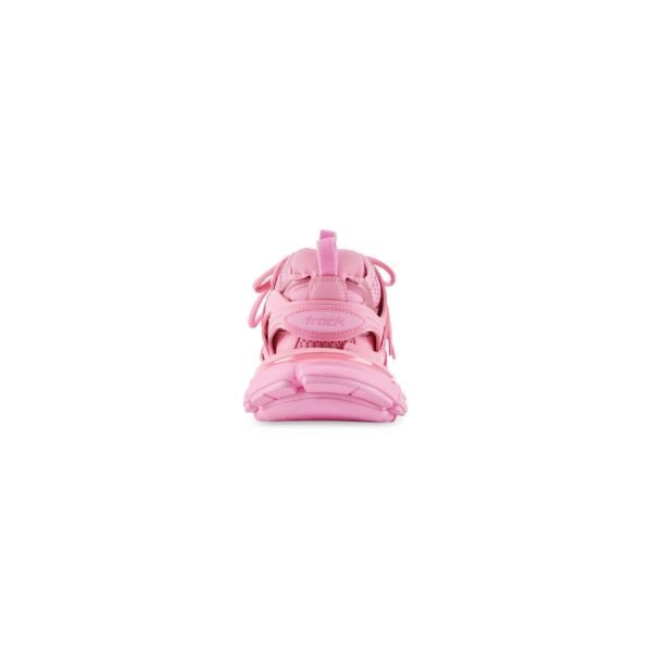 Balenciaga Track LED Pink Mesh and Nylon Low-Top Sneakers - Image 4