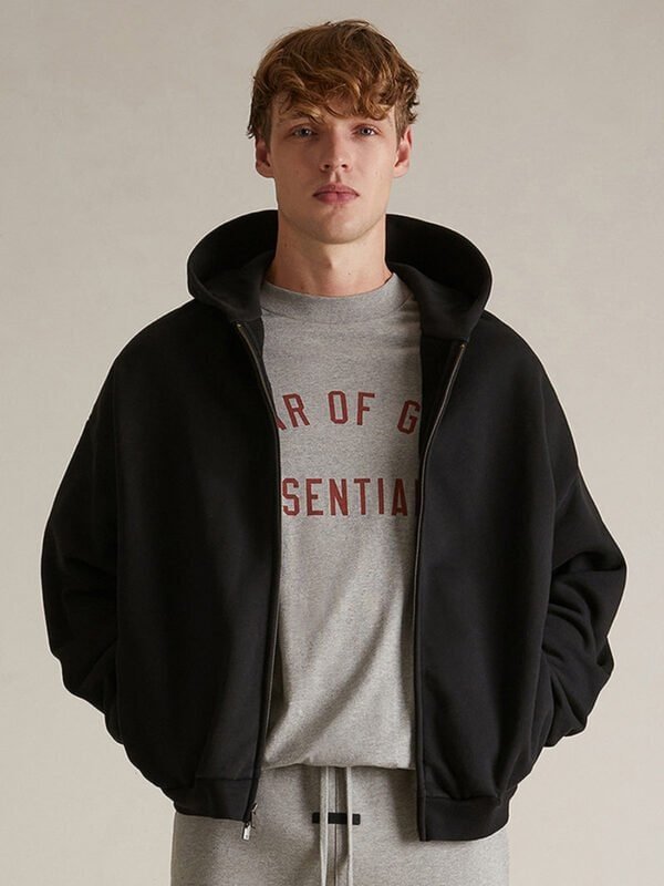 FO G Essentials Full Zip Hoodie - Image 3